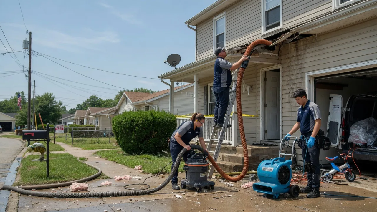 Water Damage Restoration in Holliday, TX near me